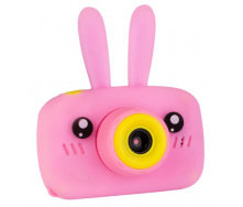 Дитяча цифрова фотокамера Smart Kids Camera фотоапарат 8х4,5х5 см Рожевий (2104618330)