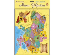 Плакат навчальний Artos Games Карта України (U1175ATS)