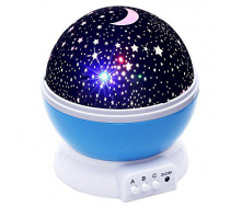 Нічник BTB куля проектор зоряне небо Star Master Dream QDP01 Blue
