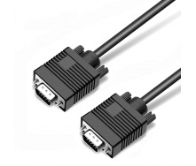 Кабель Prologix VGA-VGA M/M HD15M/HD15M 39С 5 м Black PR-VGA-VGA-P-06-28-5m