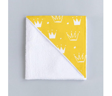 Непромокаюча пелюшка COSAS YELLOW CROWN Ранфорс 70х120 см Жовтий