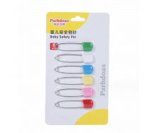 Дитячі безпечні шпильки Смайл KiDaDndy Multicolor 6 шт