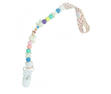 Тримач для пустушки Baby Mega Zayka MGZ-0503(White) 34 см