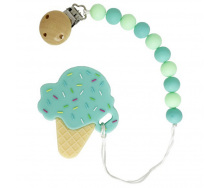 Силіконовий прорізувач Морозиво Mega Zayka MGZ-0507 (Turquoise)