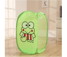 Кошик для іграшок UKC Baby Play 30х47 см Жабка Зелений