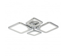 Стельова LED люстра Sunlight 5631/2+2 хром