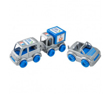 Набір машинок Kid cars Поліція Wader (39548)
