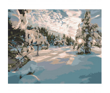 Картина за номерами Art Craft Зимовий ранок 10586-AC 40х50 см