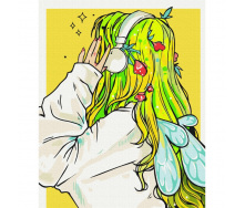 Картина за номерами Playlist феї nila_art_art Brushme BS53520 40х50 см