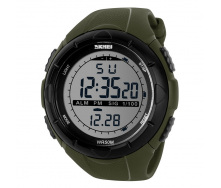 Годинник наручний чоловічий Skmei 1025 Army Green 1025AG (15875-hbr)