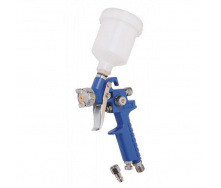 Краскопульт MASTERTOOL HVLP MINI ВБ 125 мл пластик Ø0.8 мм 70-110 л/мин 2-2.5 бар тип А 80-8930
