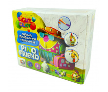 Набор легкого прыгающего пластилина Pino Friend Коко TM Moon Light Clay 70056 с пенопластовой фигуркой