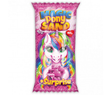 Кинетический песок Magic Pony Sand Danko Toys MPS-01 рус 150 г Розовый