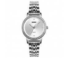 Годинник наручний жіночий Skmei 1311 Silver 1311SI (15939-hbr)