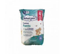Підгузки-трусики Babydream Premium 4 розміру 9-15 кг 22 шт