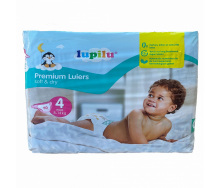 Преміум підгузки Lupilu soft&dry 4 Maxi (8-14 кг) 50 шт