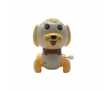 Заводная игрушка Собачка Bambi 665 8 см Белый