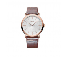 Годинник Guanqin GS19026 CL Gold-Silver-Brown (GS19026GSBr)