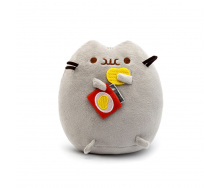 М'яка іграшка Pusheen cat VOLRO з чіпсами Gray (vol-69)