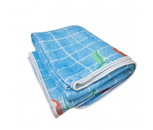 Електропростирадло-покривало Warm Too Cherry Cells 150х170 см Blue