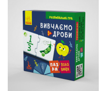Пазли-половинки Ranok Creative Вивчаємо дроби укр 1214004