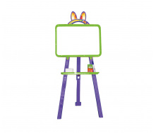 Мольберт для малювання двосторонній магнітний Doloni Toys 3 в 1 34х47х110 см Різнокольоровий