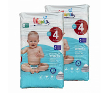 Підгузники Mamia Premium 4 8-14 кг 160 шт 2 уп