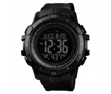 Чоловічий наручний годинник Skmei 1475 Black 1475BK (17133-hbr)