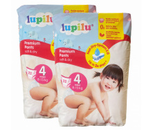 Підгузки-трусики Lupilu Premium 4 Maxi 8-15 кг 44 шт