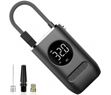 Портативний акумуляторний насос - компресор Podofo PAC-02 Black (1248)