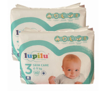 Підгузки Lupilu Skin Care 3 Midi 4-9 кг 80 шт