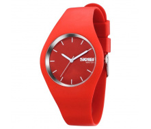 Годинник наручний жіночі Skmei 9068 Red 9068RD (17111-hbr)
