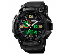 Годинник наручний Skmei 1520 Black 1520BK (17152-hbr)