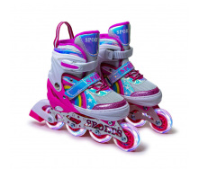 Розсувні ролики Scale Sports 34-37 Rainbow Pink (1247418241)