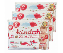 Підгузки-трусики Kindoh Premium 6 14+ кг 102 шт