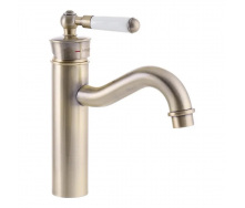 Змішувач для умивальника Mixxus Premium Vintage 001-B MI2859 Bronze (271100307041)