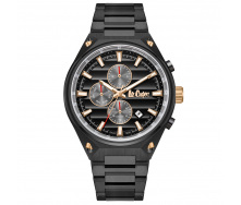 Наручний годинник чоловічий Lee Cooper Ice Чорний (3311)