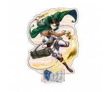 Фігурка акрилова The Coop Леві Аккерман Attack on Titan Series 4 10 см Різнокольоровий (26575)