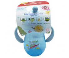 Поїльник з трубочкою Mega Zayka MGZ-0312 (Blue) 260 мл