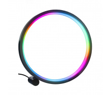 Настільна лампа нічник Inspire RGB SAL-052 10W 46led Bluetooth Чорний