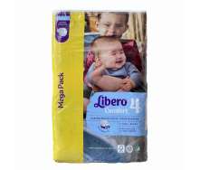 Дитячі підгузники Libero Comfort 4 (7-11 кг) 80 шт
