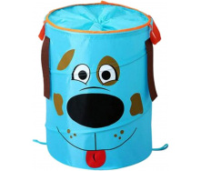 Корзина для игрушек FENGRUI 34х45 см Синий Пес
