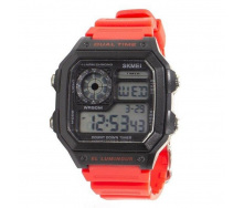 Часы наручные мужские Skmei 1299 Red 1299RD (12337-hbr)