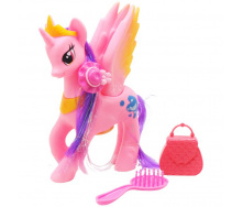 Фигурка My little pony с аксессуарами розовый MIC (SM1888)