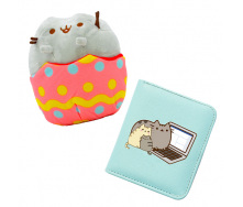 Комплект 2Life М'яка іграшка 15х12 см та Гаманець Pusheen cat v-12484