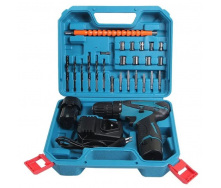 Шуруповерт акумуляторний OPT-TOP Cordless Drill з набором інструментів в кейсі (2104618577)