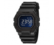 Часы наручные мужские Smael 8059 Black (15196-hbr)
