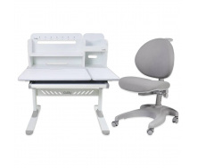 Комплект парта-трансформер Cubby Nerine Grey + кресло FunDesk Cielo Grey (221920-800819)
