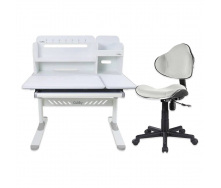 Комплект парта-трансформер Cubby Nerine Grey + кресло FunDesk LST3 Grey (221920-221761)