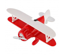 Детский металлический Самолет A-Toys XG879-102 инерционный Красный